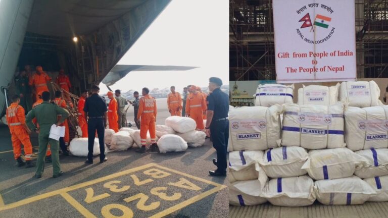 India Sends Third Relief Shipment to Quake-Hit Nepal