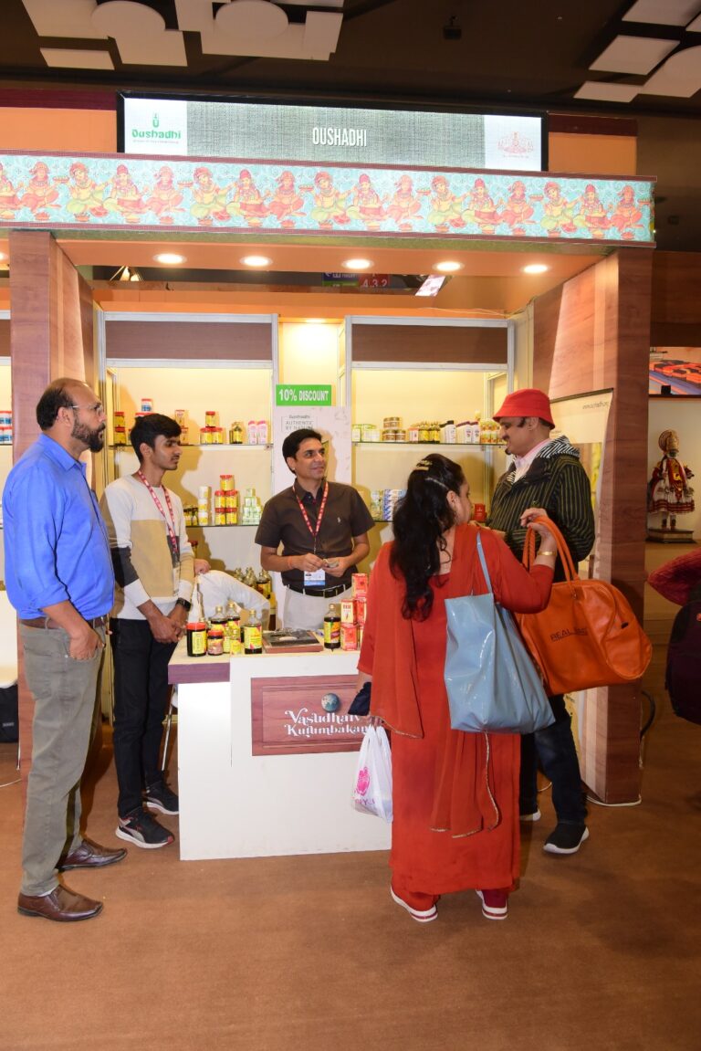 Heal your body, mind, and soul with Ayurveda products from the ‘Oushadhi’ stall at Kerala Pavilion