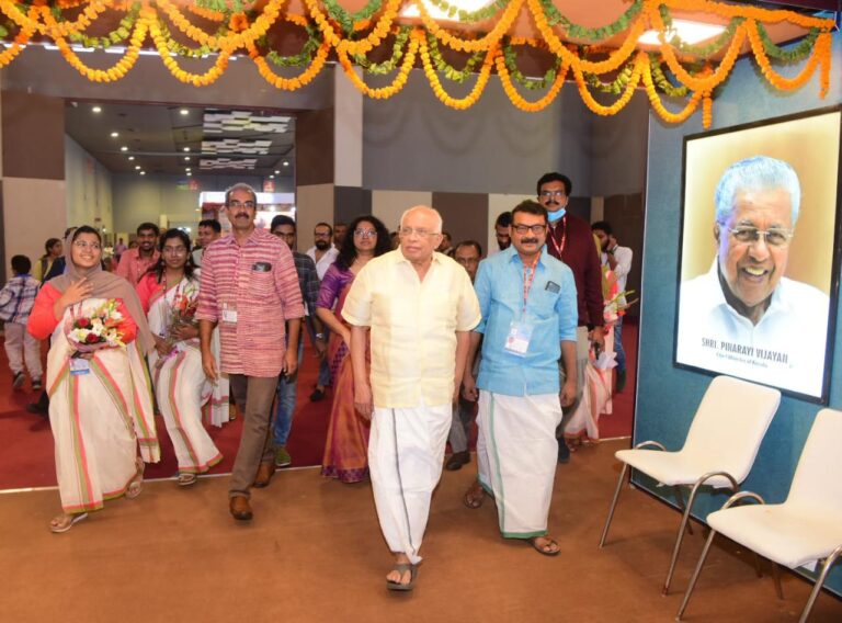 Kerala Minister Shri K. Krishnankutty applauds Kerala Pavilion’s unique showcase of its Trade Legacy, foresees Global Benefits for Producers