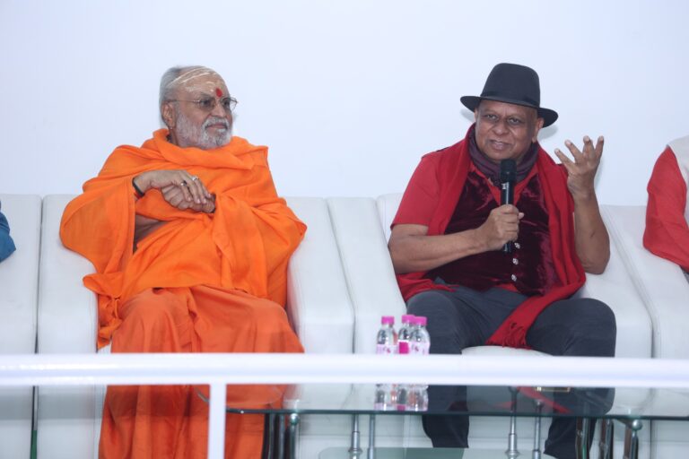 Rajarshi Modi installs world’s largest ShreeYantra at Modipur in Rampur, Rituals and worship were performed by Swami Shri Sarwanand Saraswati Ji