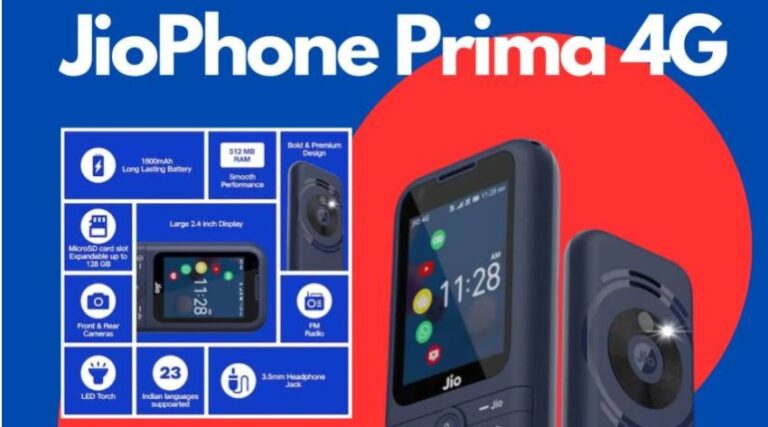Get connected with JioPhone Prima: 4G VoLTE phone launch for Rs. 2599