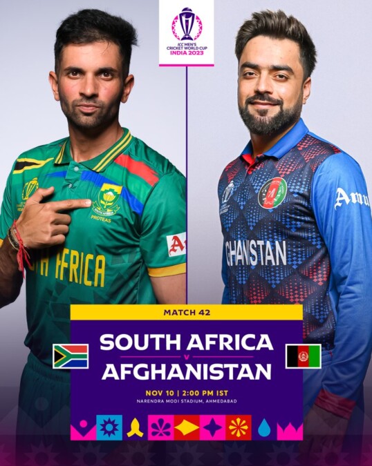 World Cup 2023: South Africa Faces Afghanistan Challenge – Head to Head Records and Possible Playing XI