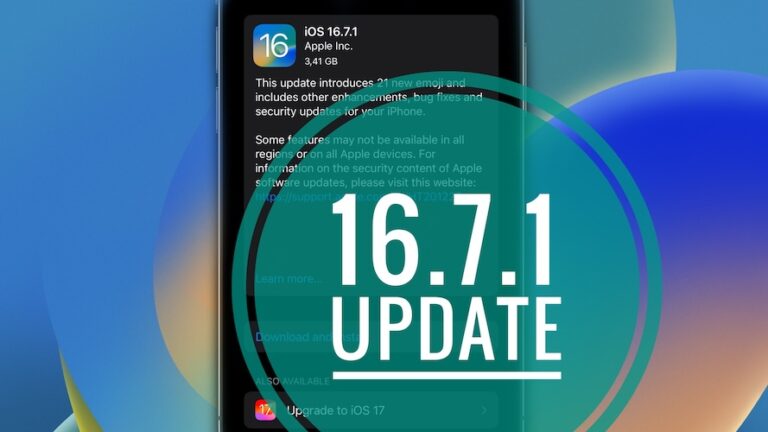 Apple Releases iOS 16.7.1 Update, Addressing Security Vulnerabilities for Older iPhone Models : How to Update
