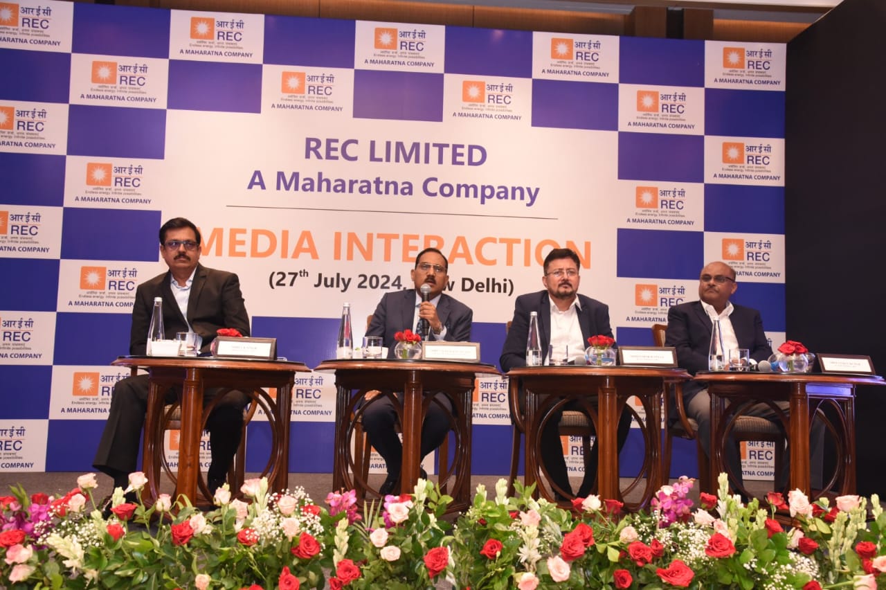 REC DECLARES 1st interim DIVIdend OF ₹ 3.50 PER SHARE