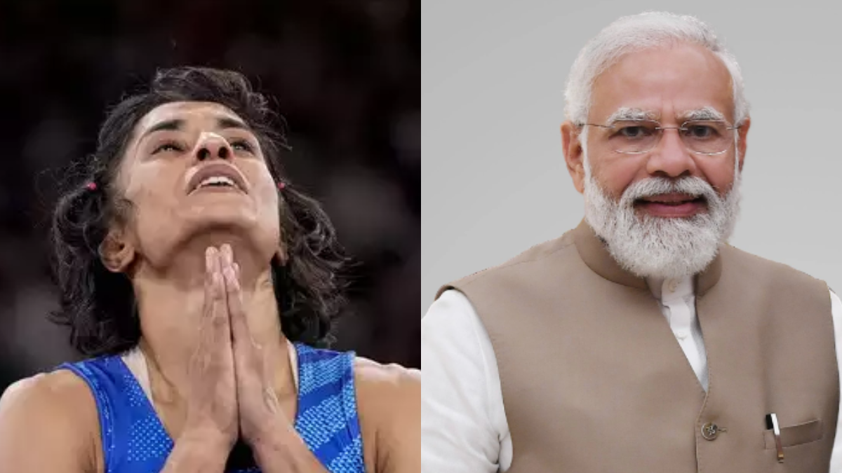 PM Modi Lauds Vinesh Phogat’s Resilience and Spirit After Olympic Disqualification