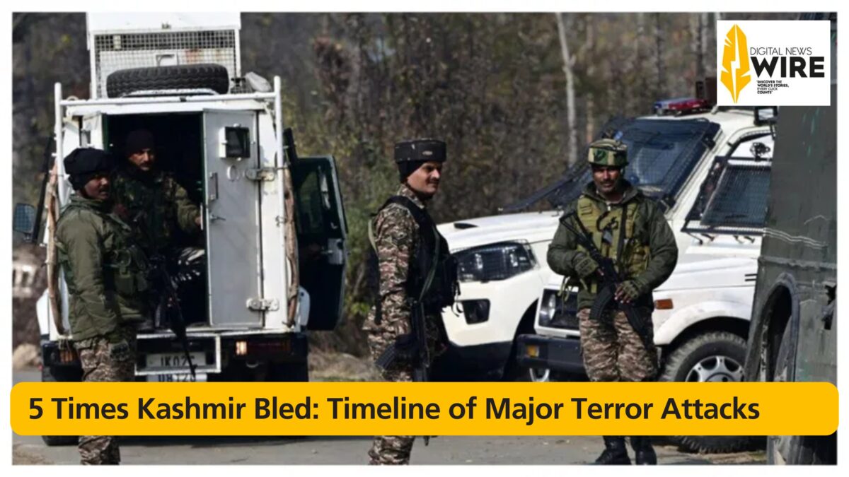 5 Times Kashmir Bled: Timeline of Major Terror Attacks