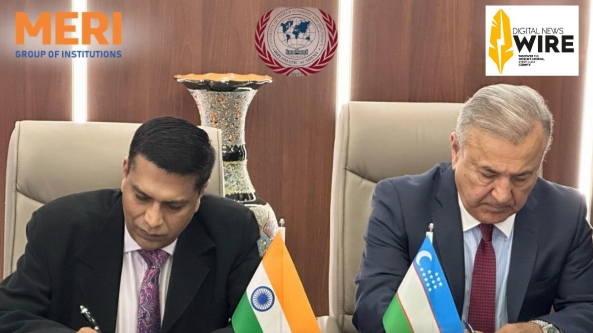 MERI Signs MoU with UWED Diplomatic Academy to Boost Indo-Uzbek Collaboration in Education and Research