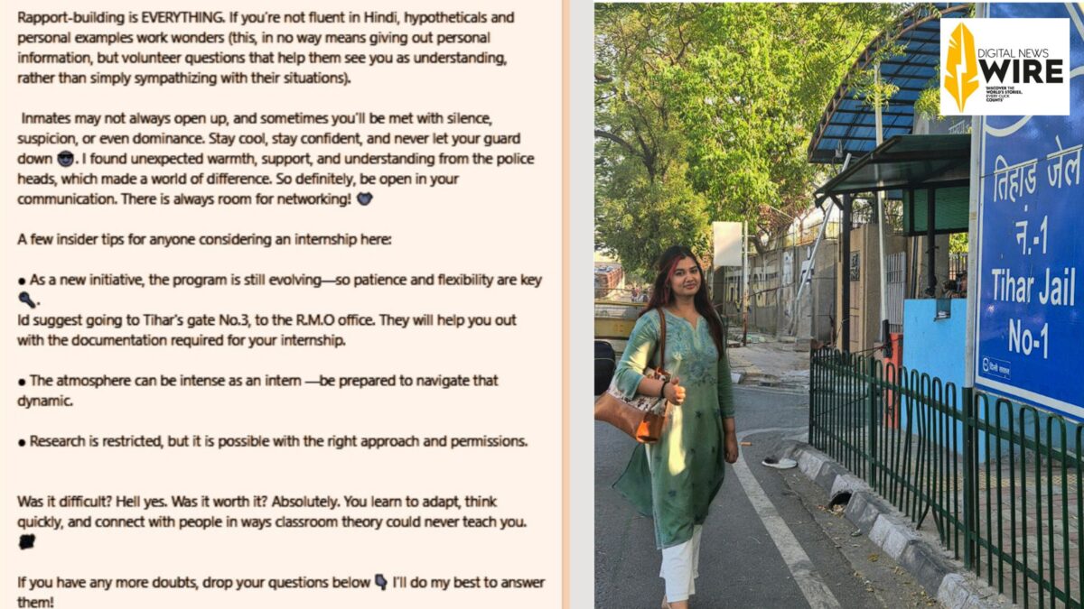Inside Tihar: 14 Days, 1 Intern, Unlimited Insight