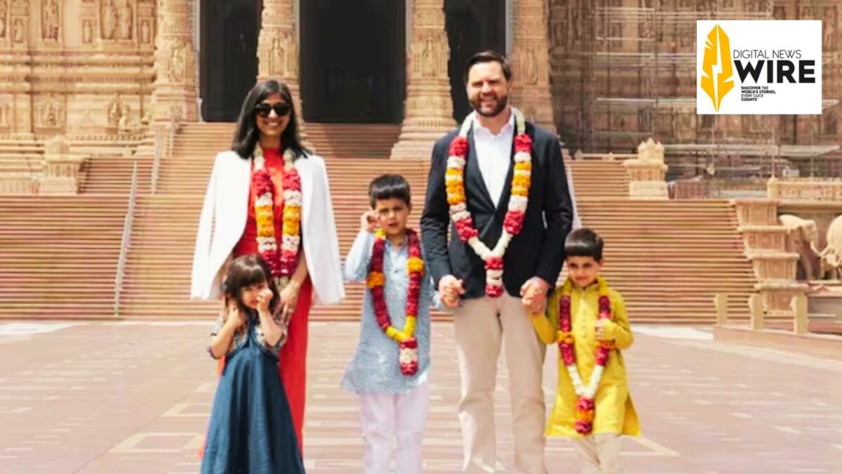 JD Vance's 4-Day India Visit Begins with Temple Stop