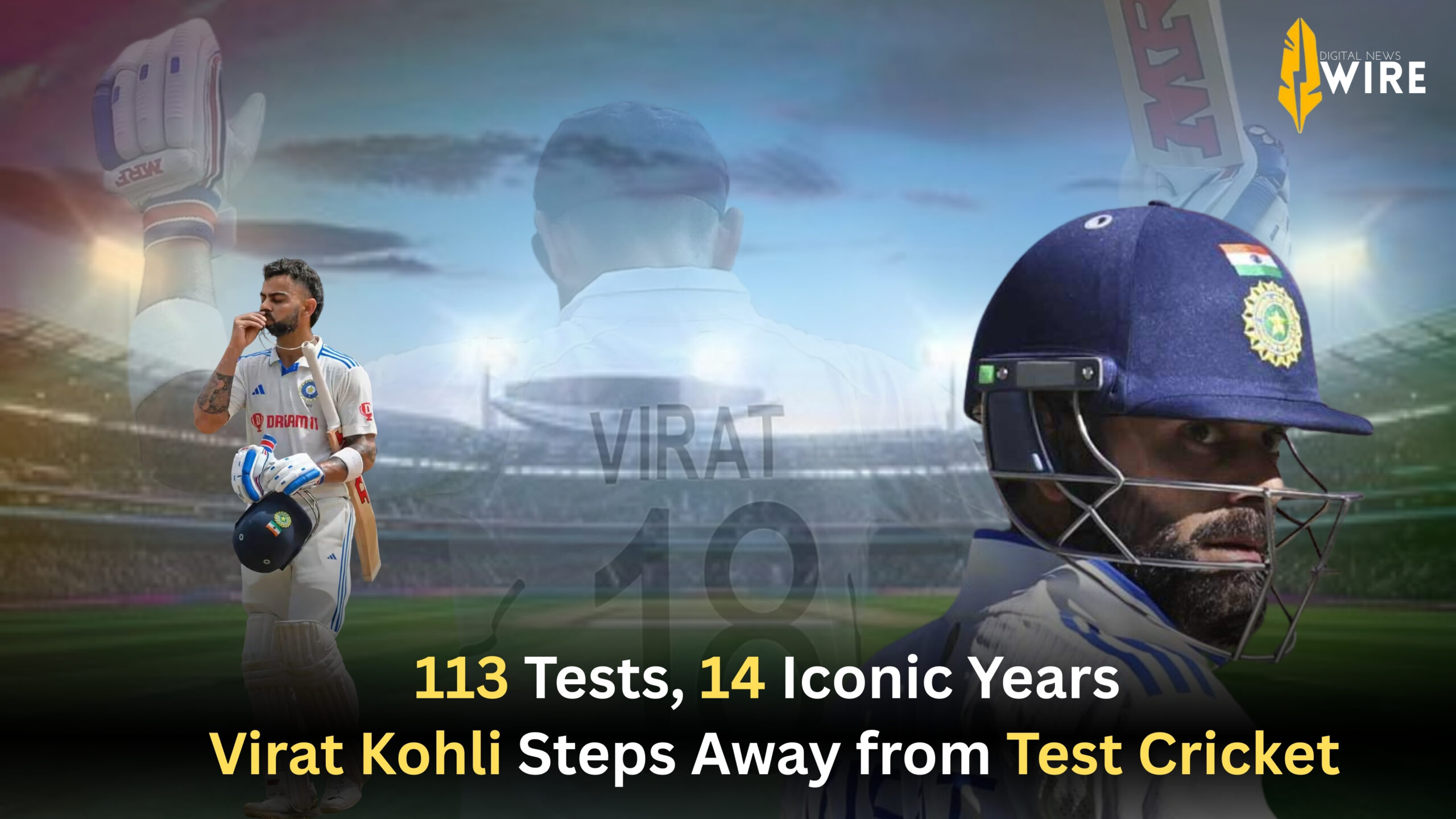 113 Tests, 14 Iconic Years: Virat Kohli Steps Away from Test Cricket