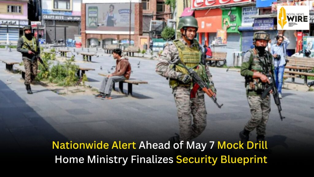 Nationwide Alert Ahead of May 7 Mock Drill, Home Ministry Finalizes Security Blueprint