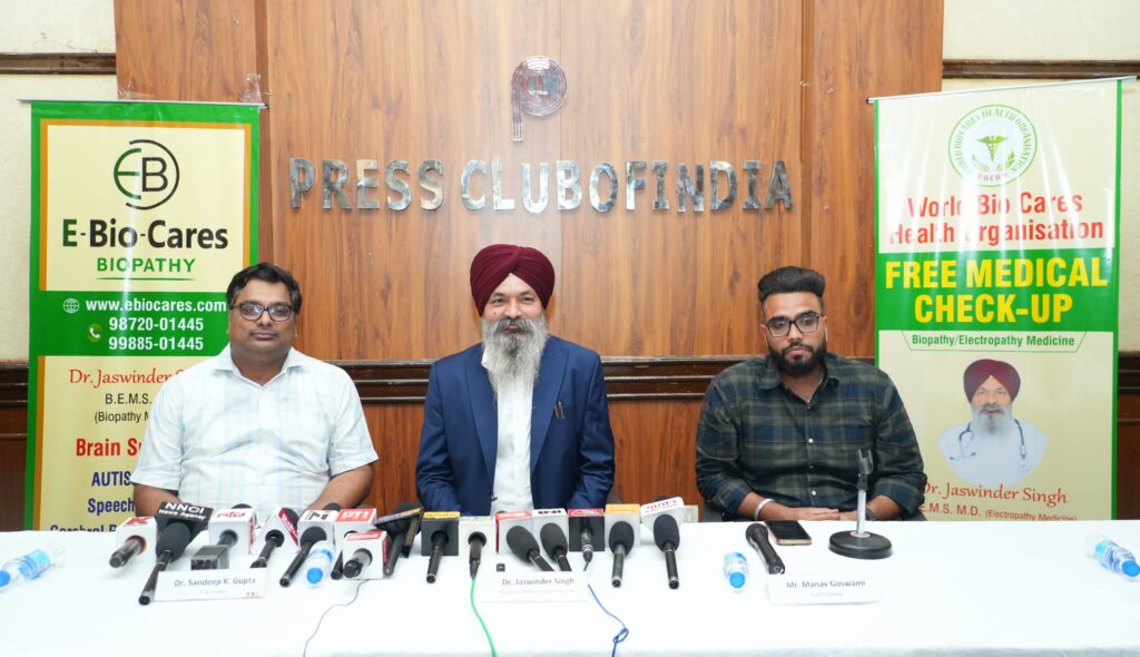 National Push for Legal Status of Electropathy Gains Momentum at Delhi Press Conference