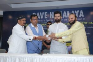 Save the Himalayas, Save Lives: Kishore Upadhyay Issues Global Warning on Climate Crisis on World Environment Day