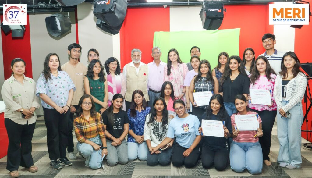 Social Media Strategy Decoded at MERI: Namrata Singh Highlights the Power of Presentation