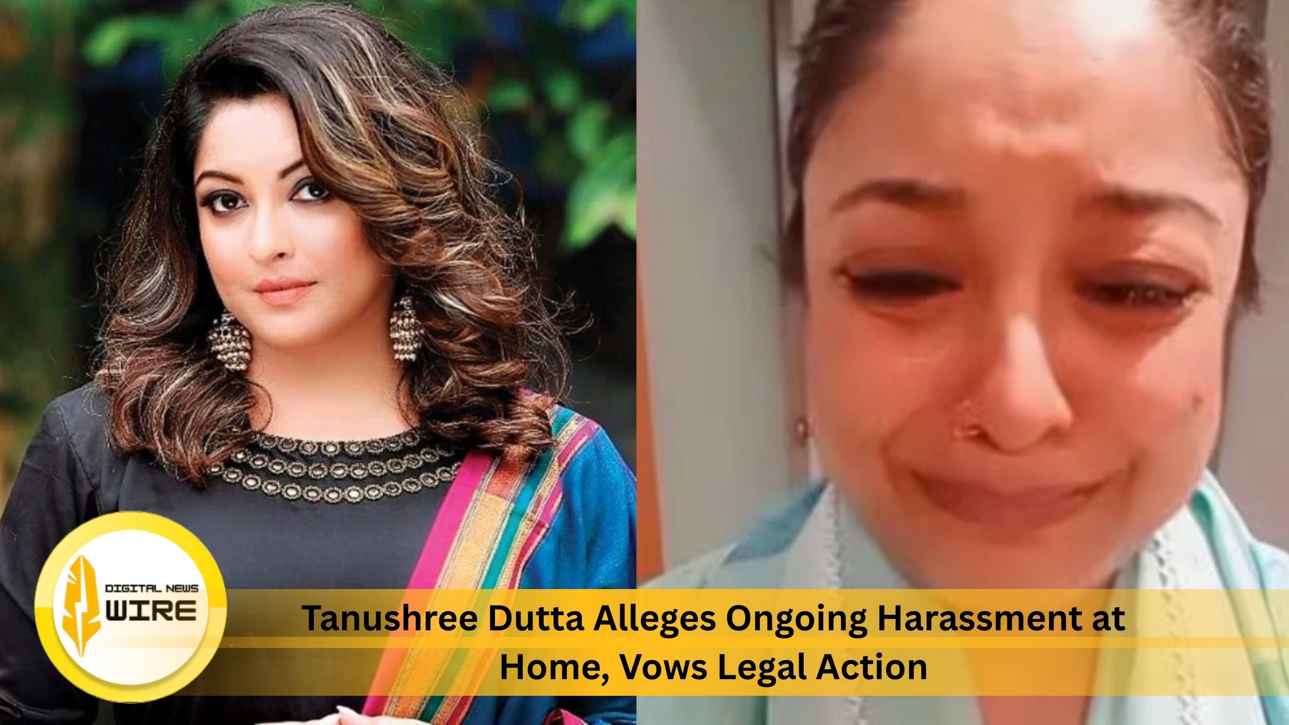 Tanushree Dutta Alleges Ongoing Harassment at Home, Vows Legal Action
