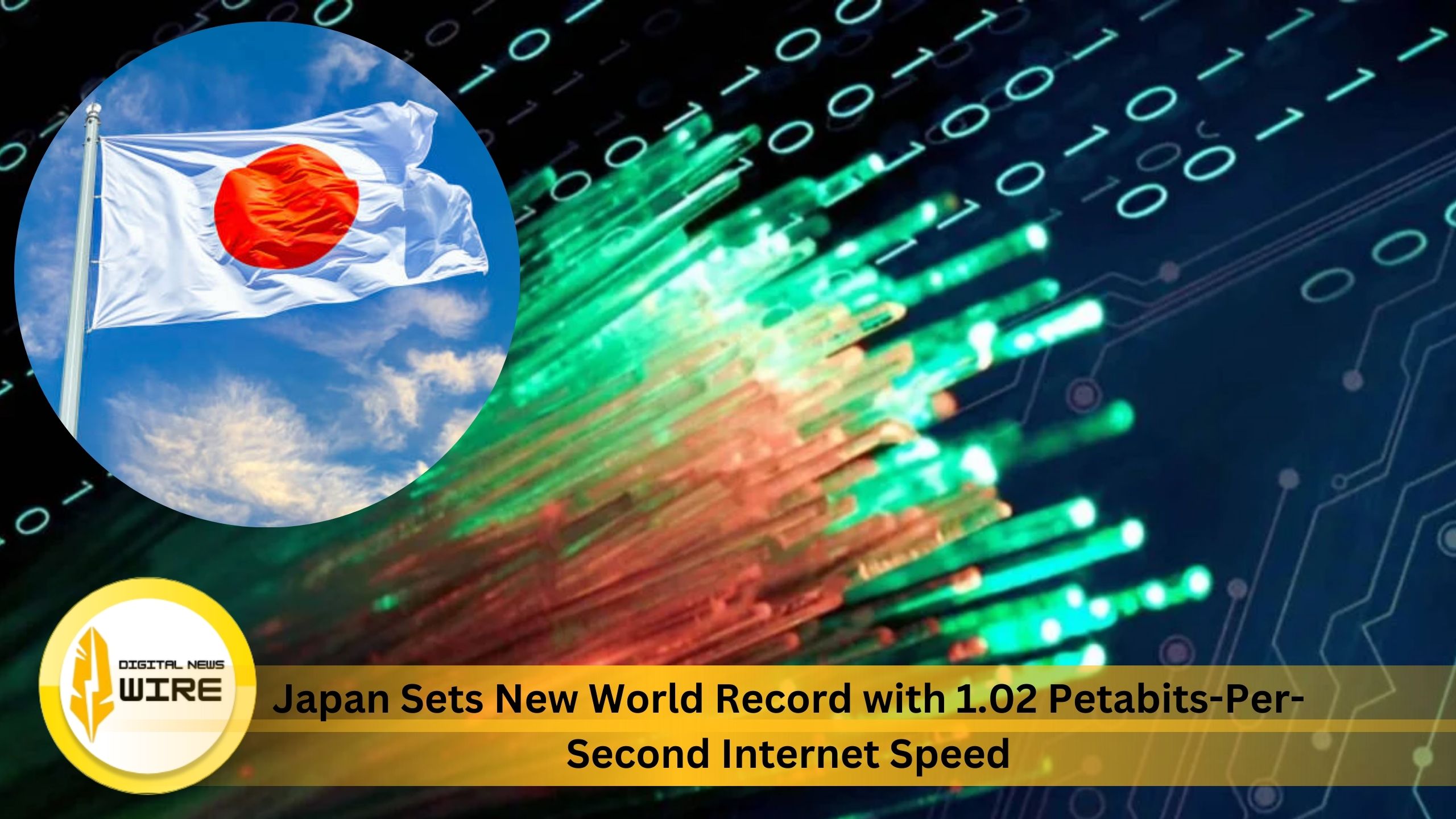 Japan Sets New World Record with 1.02 Petabits-Per-Second Internet Speed