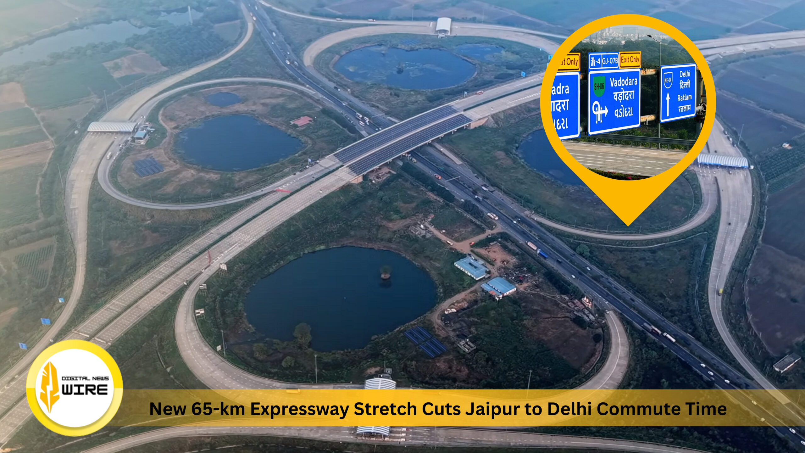 New 65-km Expressway Stretch Cuts Jaipur to Delhi Commute Time From 5 Hours to 3 Hours
