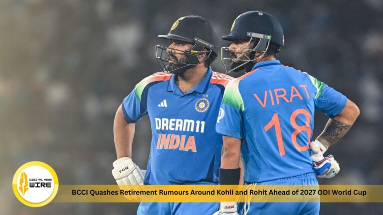 BCCI Quashes Retirement Rumours Around Kohli and Rohit Ahead of 2027 ODI World Cup