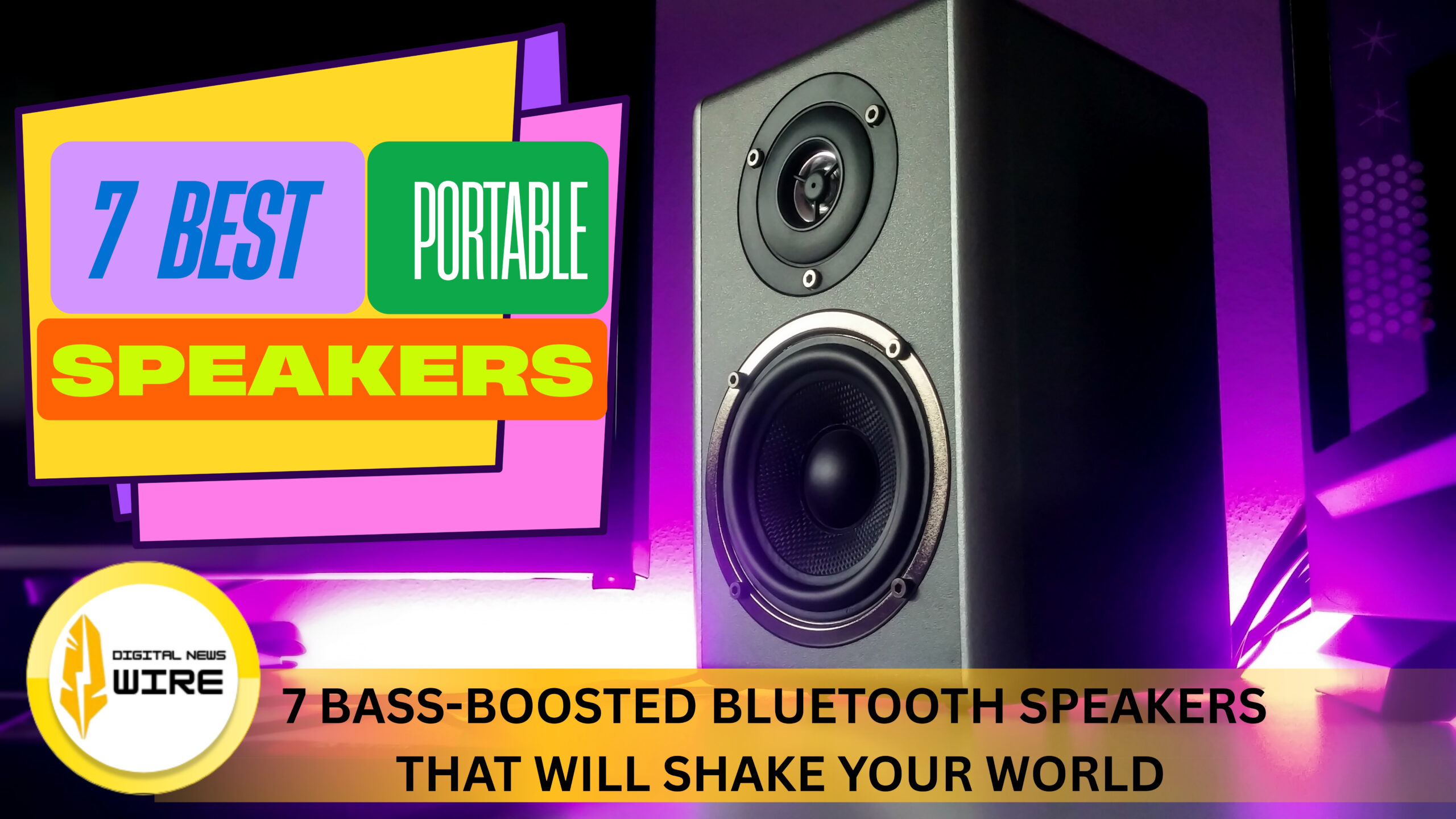 7 Bass-Boosted Bluetooth Speakers