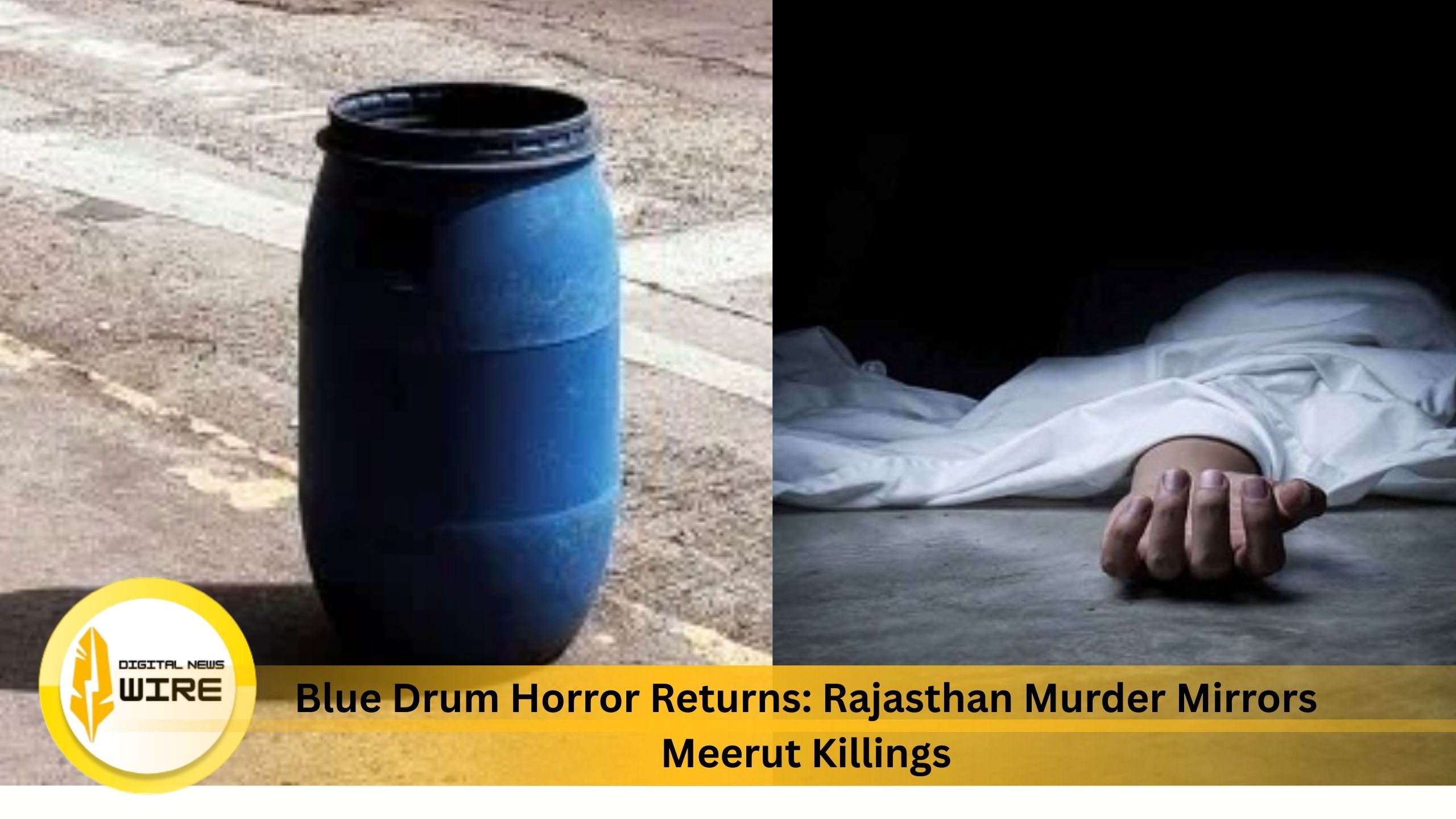 Blue Drum Horror Returns: Rajasthan Murder Mirrors Meerut Killings