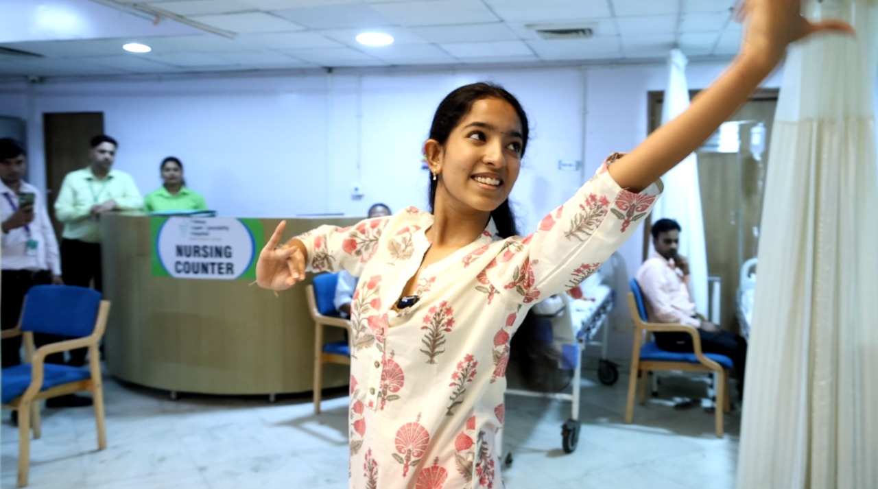 Dance Healing Session Brings Comfort and Calm at Primus Super Speciality Hospital