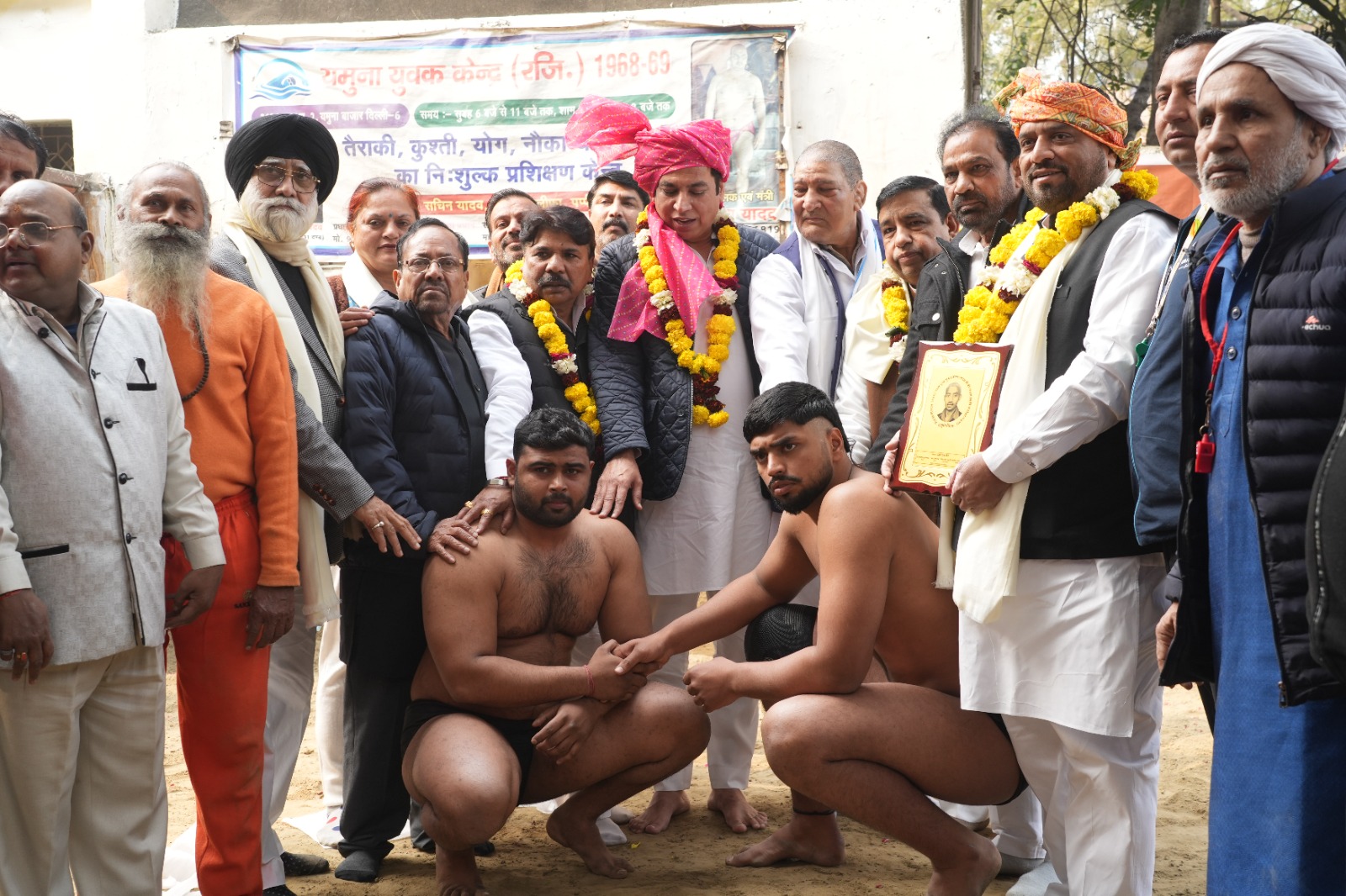 Grand Wrestling Tournament in Delhi Brings Back Traditional Akhara Culture Along Yamuna Banks