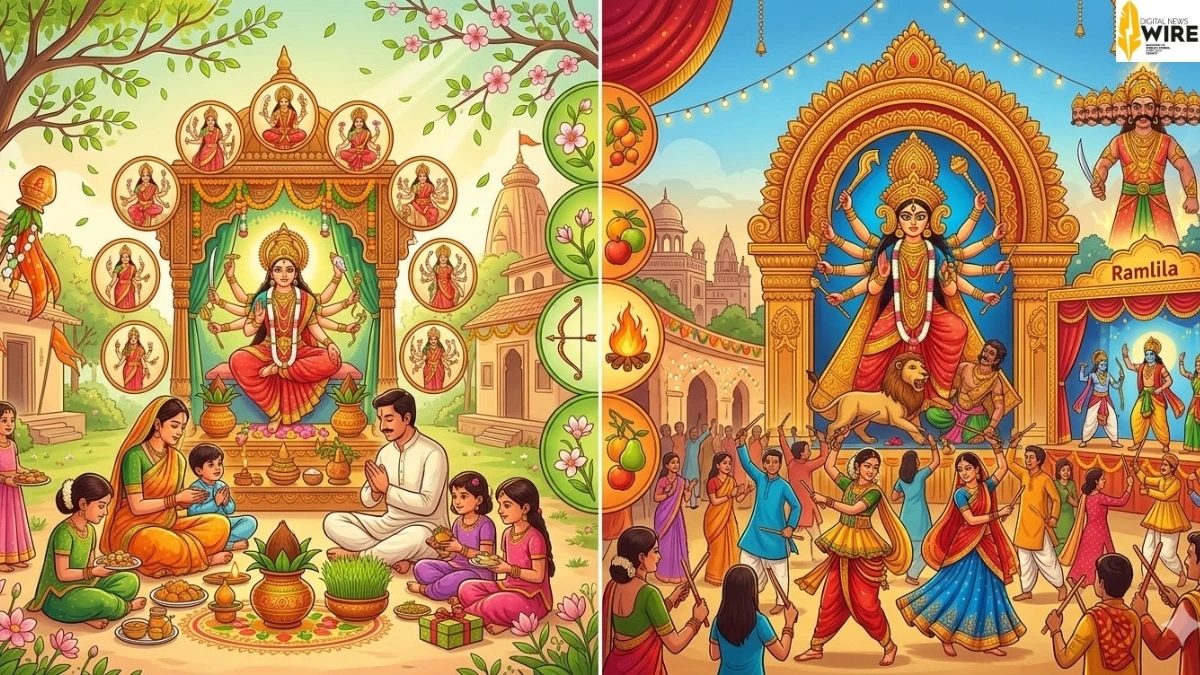 A Comparison between Chaitra & Sharadiya Navratri