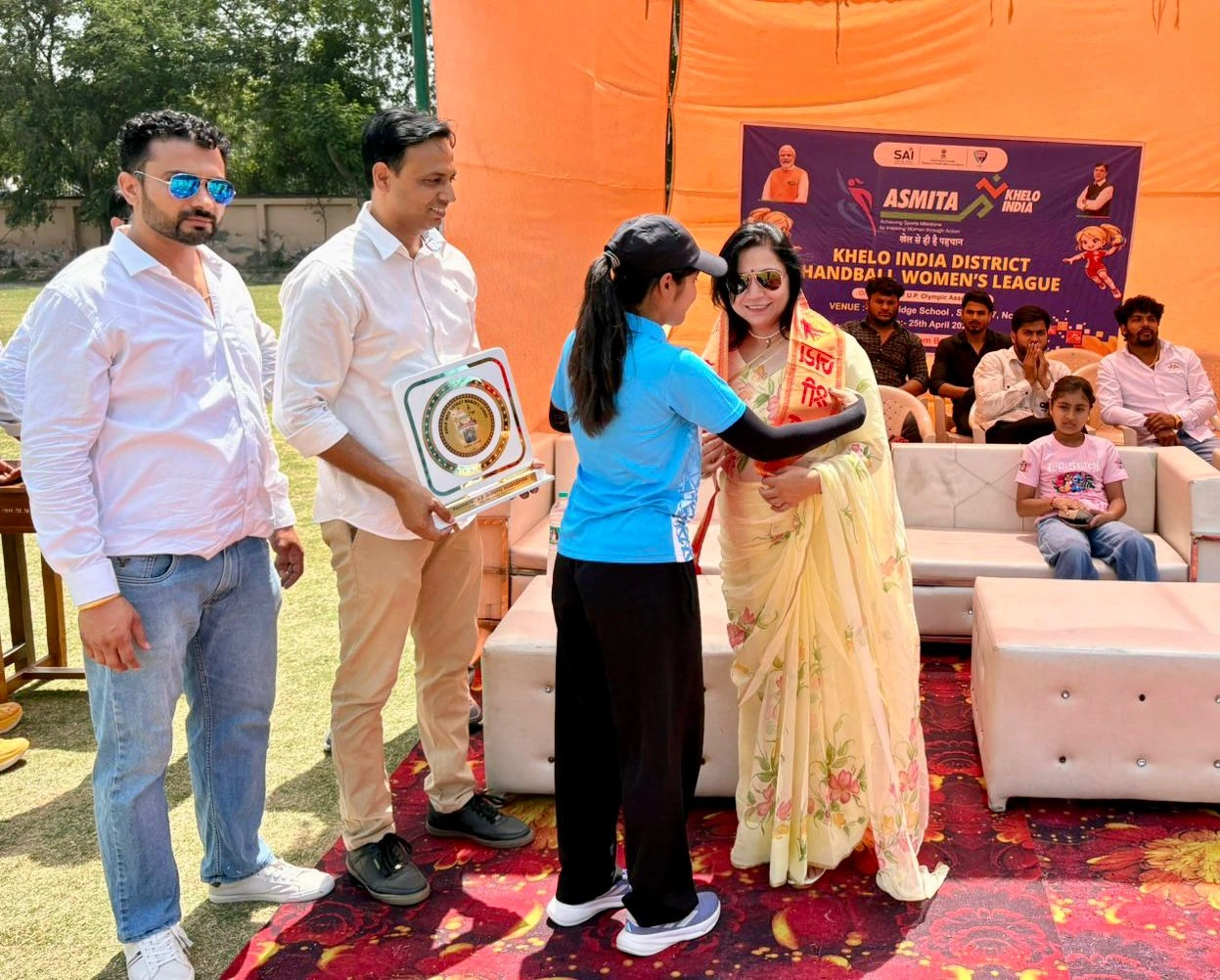 Parul Singh Graces ASMITA Programme at Noida, Highlights Push for Inclusive Sports Culture