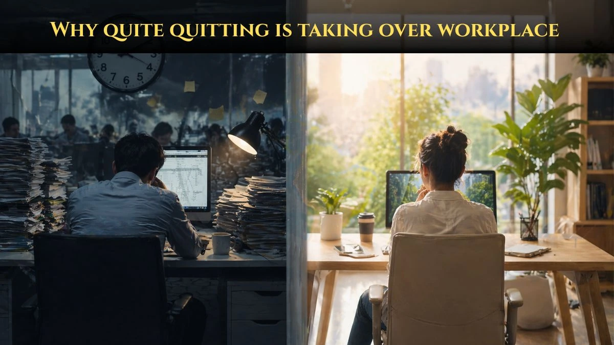 Why quite quitting is taking over workplace