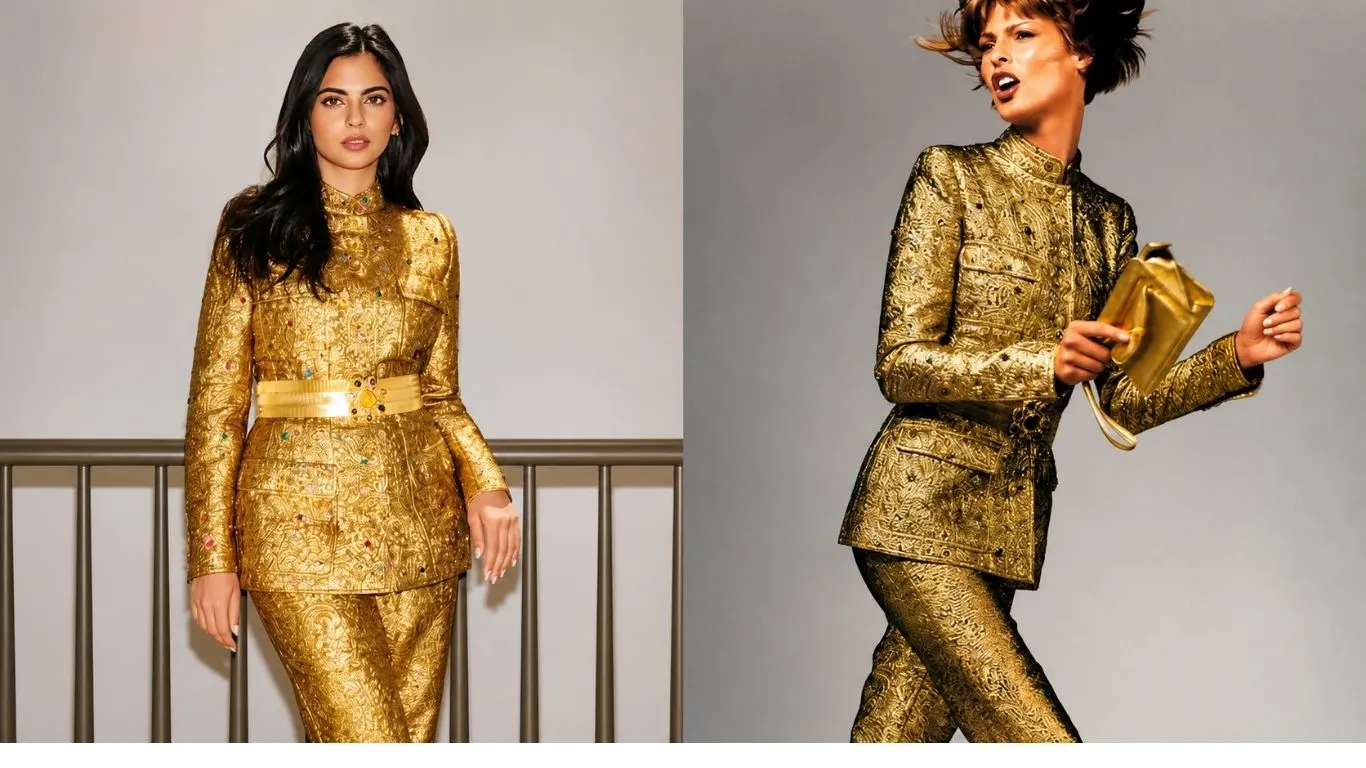 Isha Ambani Stuns in 30-Year-Old Chanel Couture with Maharani-Inspired Elegance