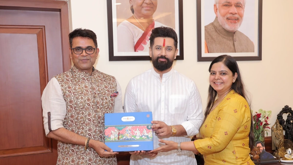 Chirag Paswan and Ramalaya Discuss Cultural Identity, Youth Participation and Viksit Bharat 2047