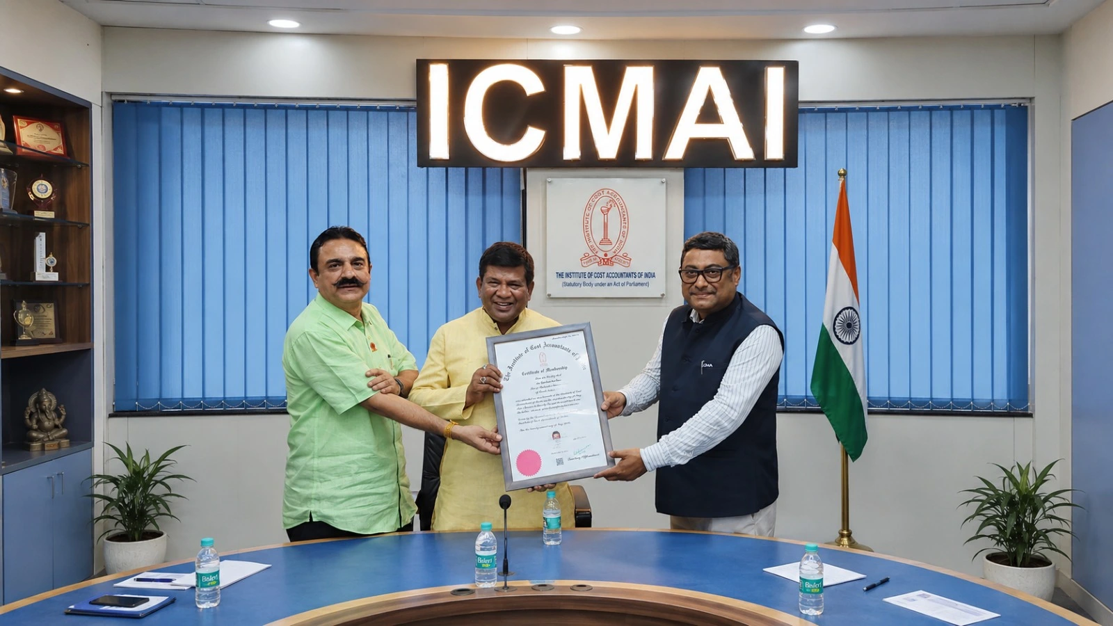 ICMAI Honours and Welcomes CMA Rathindra Bose, Underscoring Its Continued Support for the Cost and Management Accountancy Profession