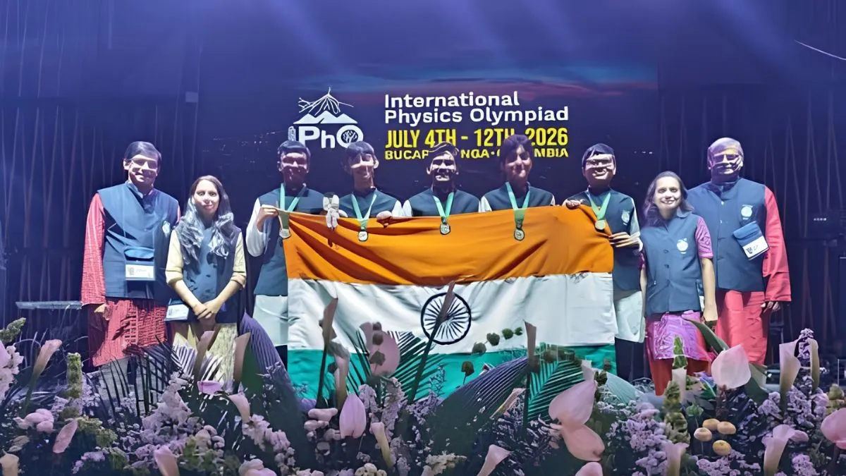 India's Young Physicists Sweep Gold at 56th International Physics Olympiad 2026, Tie for World No. 1