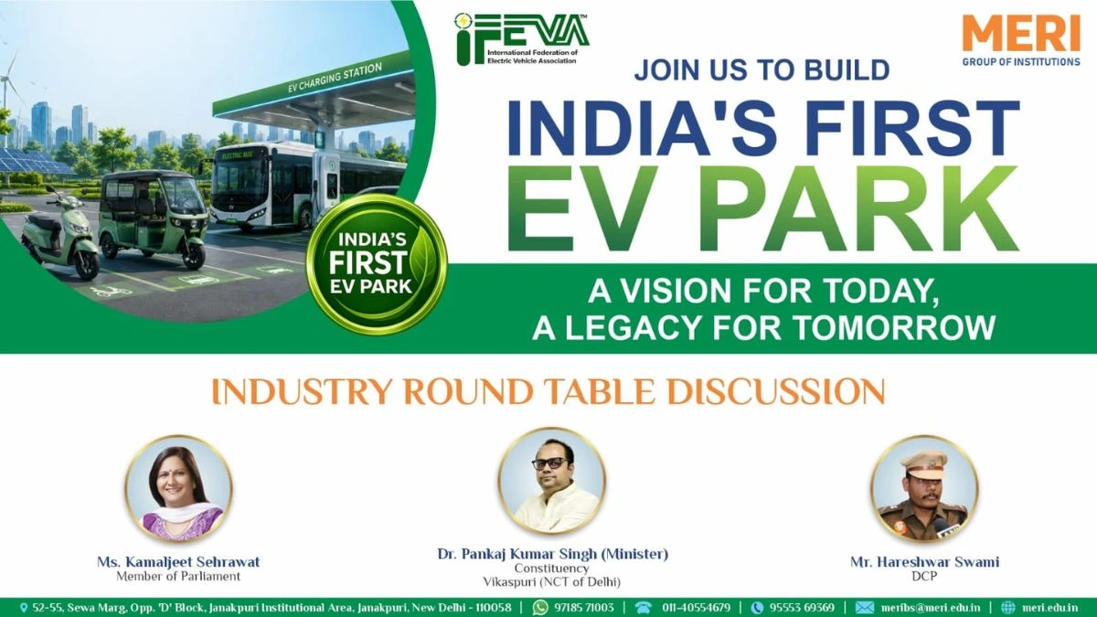 IFEVA Partners with MERI Group to Convene National EV Park Industry Meet