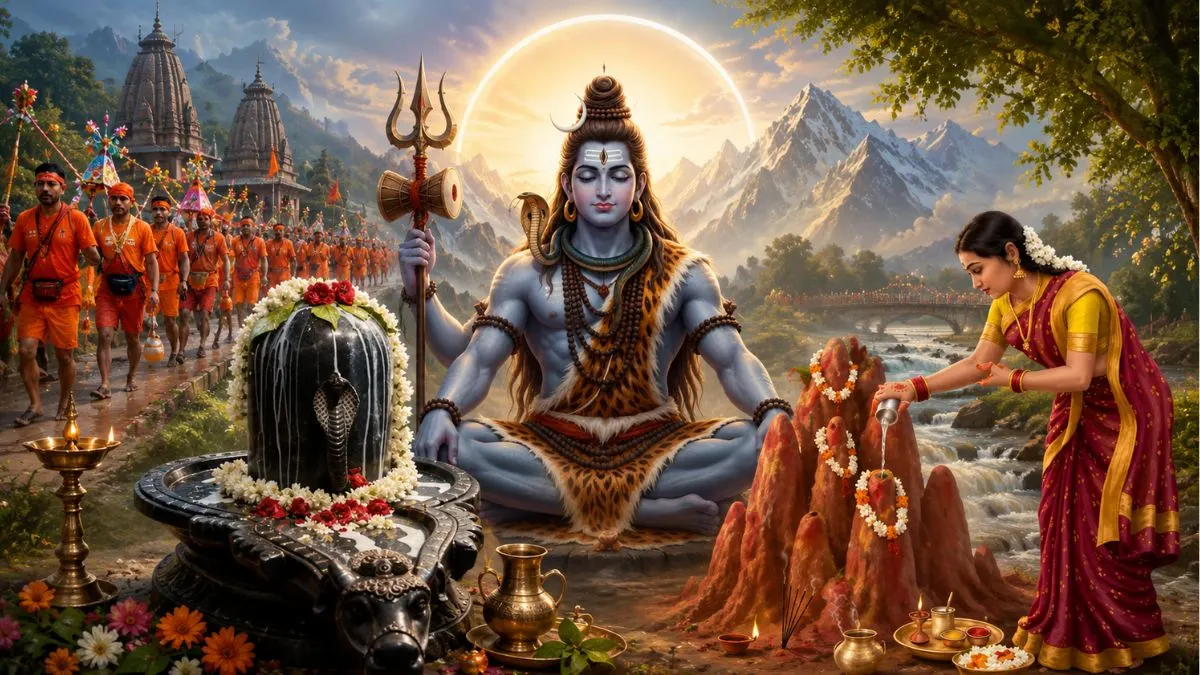 Shravan Month 2026: When Does Sawan Begin and End? Know the Significance of Fasting, Puja, Kanwar Yatra and Worship of Lord Shiva