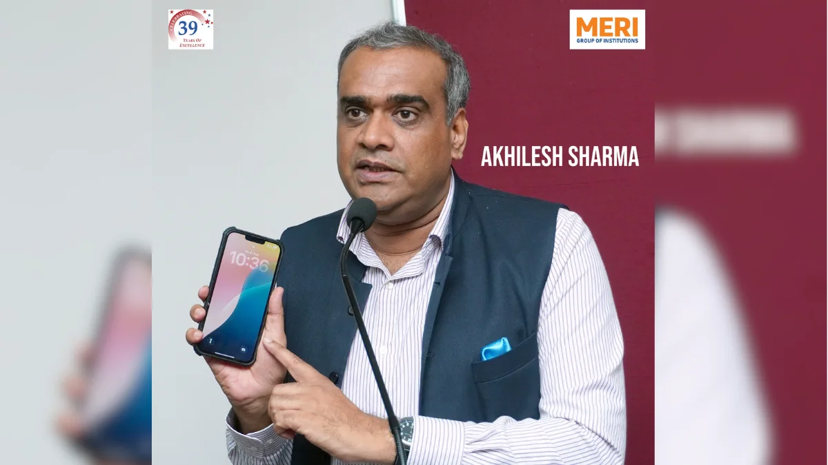 MERI College Holds Expert Talk on TV Anchoring Skills and Career Opportunities
