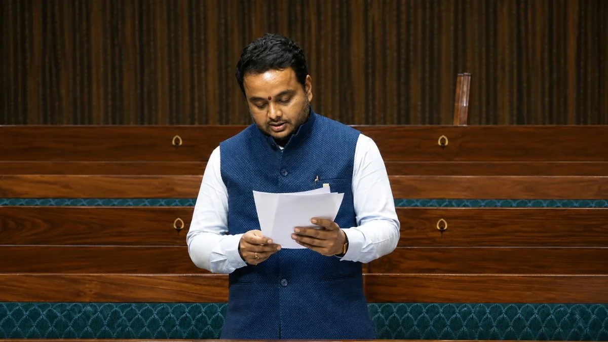 TDP MP Vijay Chintakayala Raises Amaravati Issue, Says Constitutional Decisions Must Not Be Disregarded