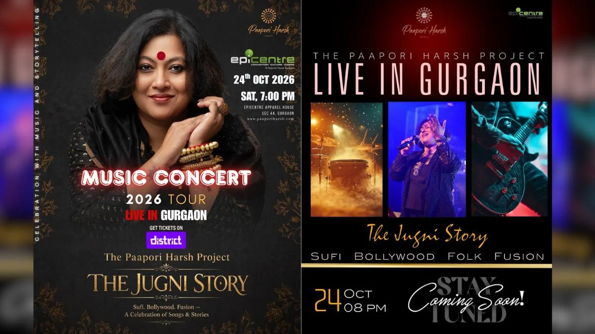 Paapori Harsh’s The Jugni Story Set for Gurugram Debut on Oct 24