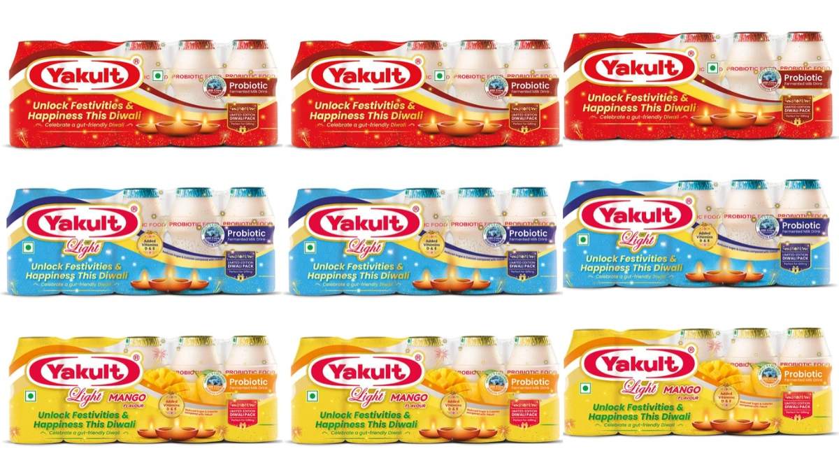 Yakult Danone India Unveils Festive Packaging Across Three Drink Variants
